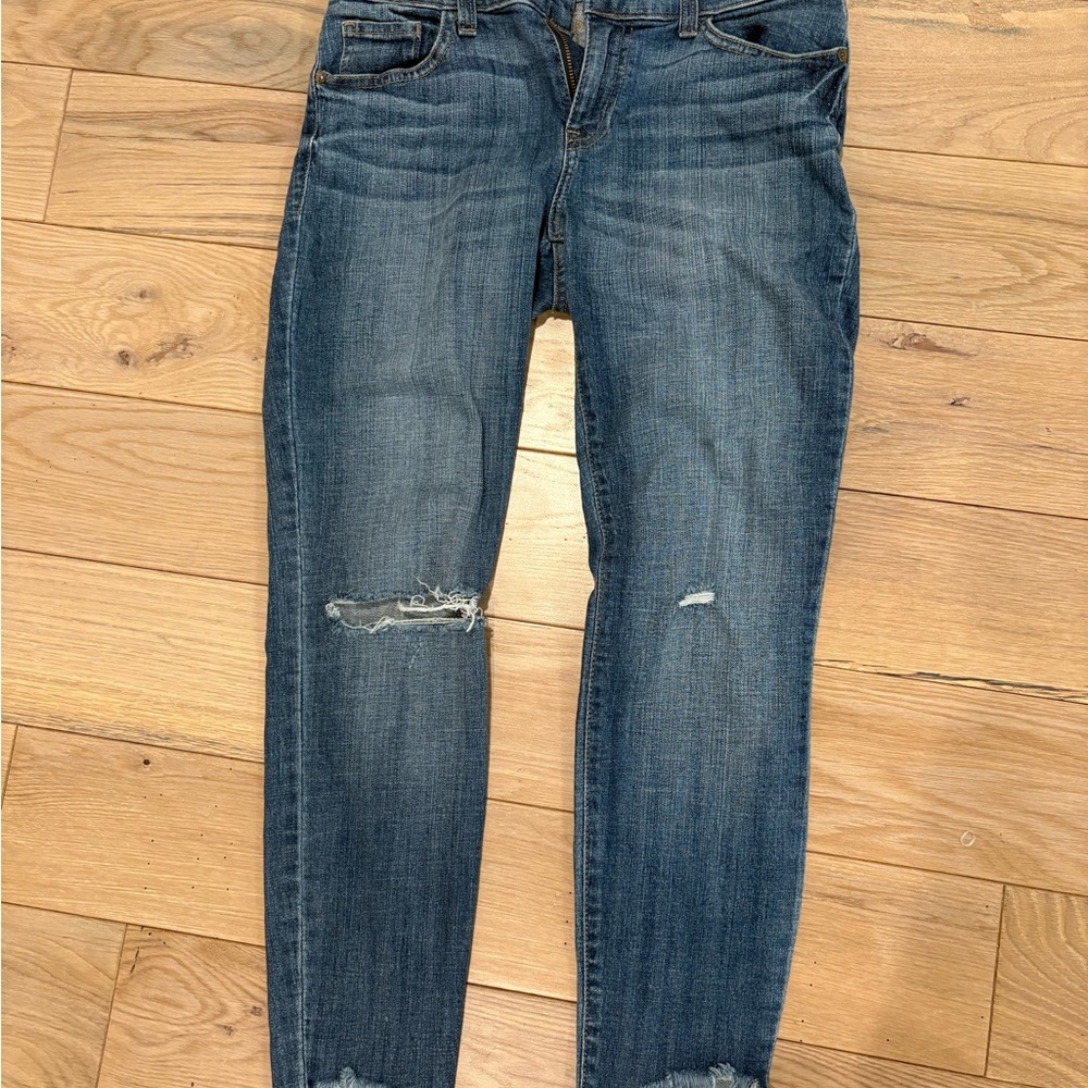 pistola Skinny Distressed Jeans - Blue Wash